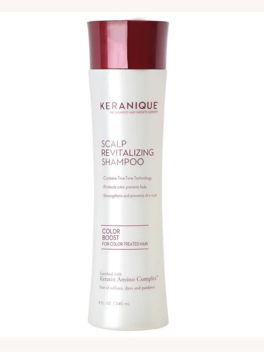 KERANIQUE Scalp Stimulating Shampoo Strength Thickening Growth 8 OZ NEW